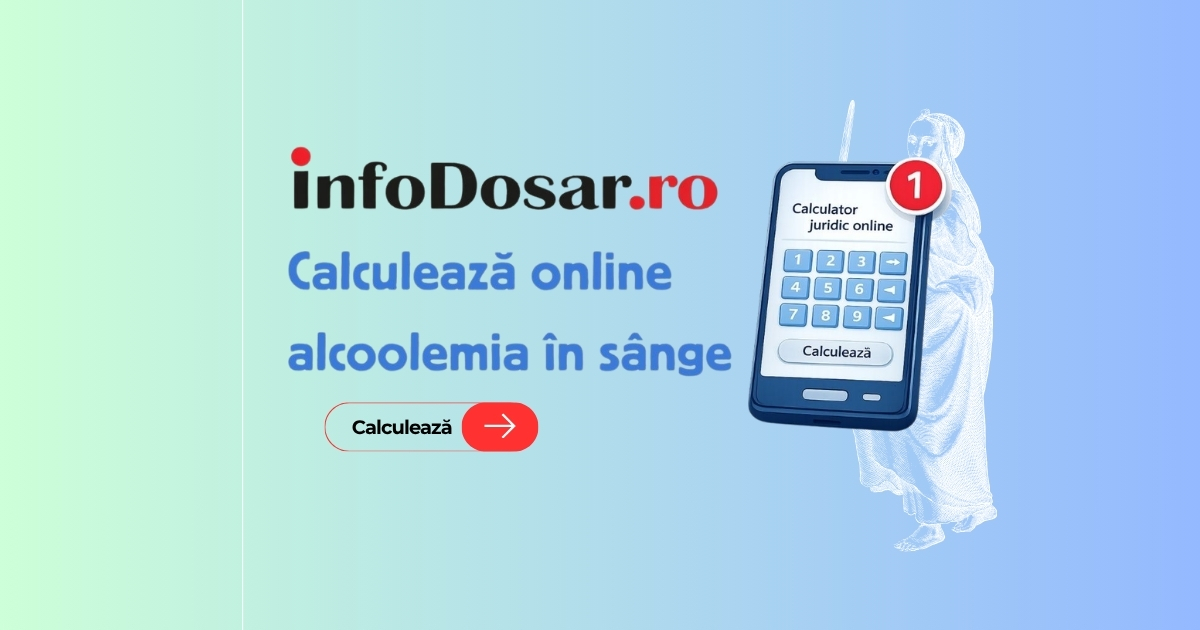 Calculator alcoolemie în sânge InfoDosar