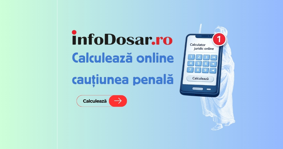Calculator cauțiune penală InfoDosar